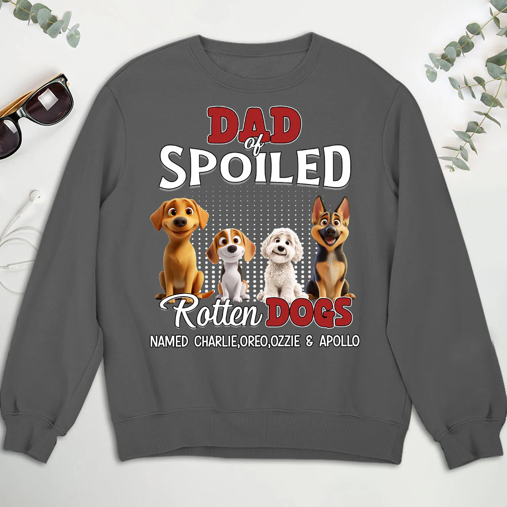 Thinking About My Spoiled Baby Official - Personalized Custom Sweatshirt - Image 4