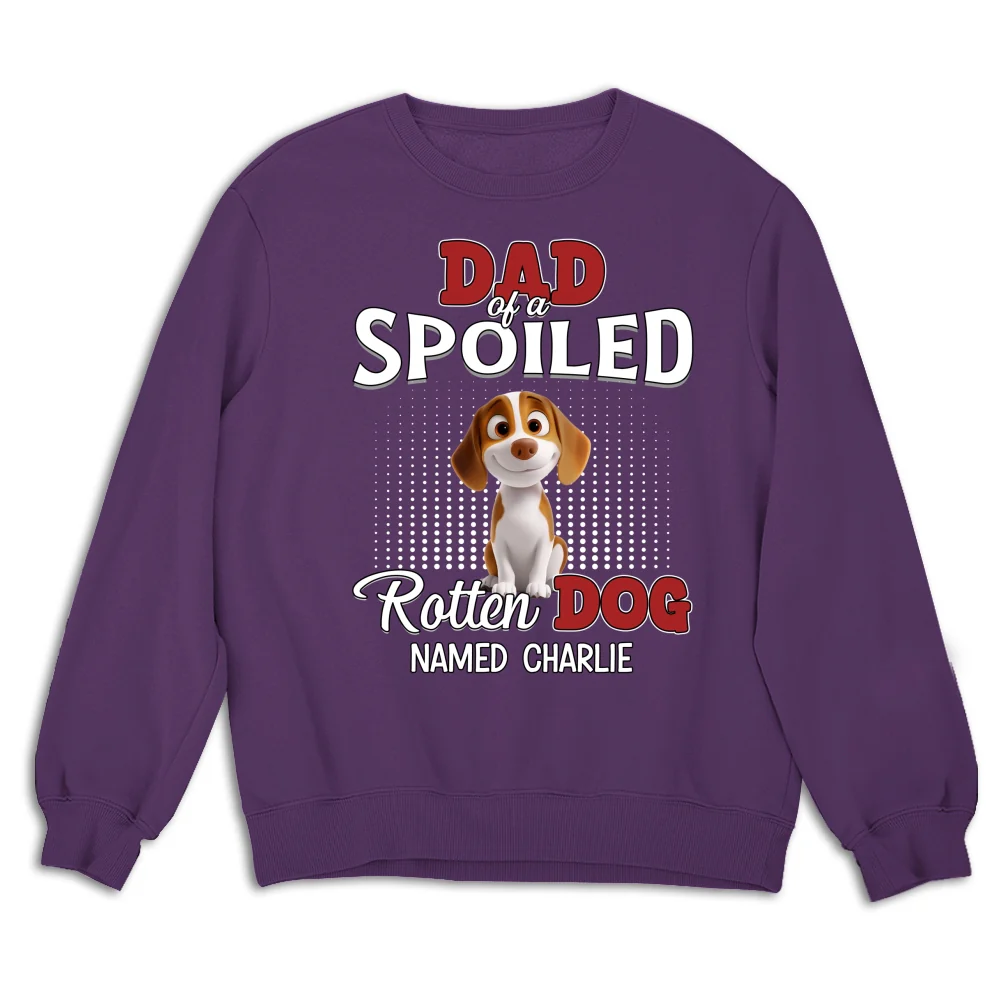 Thinking About My Spoiled Baby Official - Personalized Custom Sweatshirt - Image 7