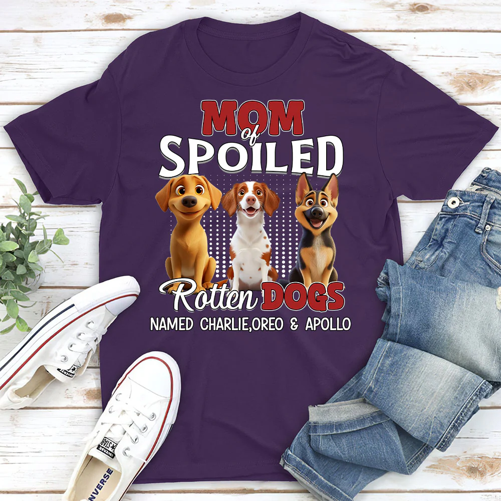 Thinking About My Spoiled Baby Official - Personalized Custom Unisex T-Shirt - Image 4