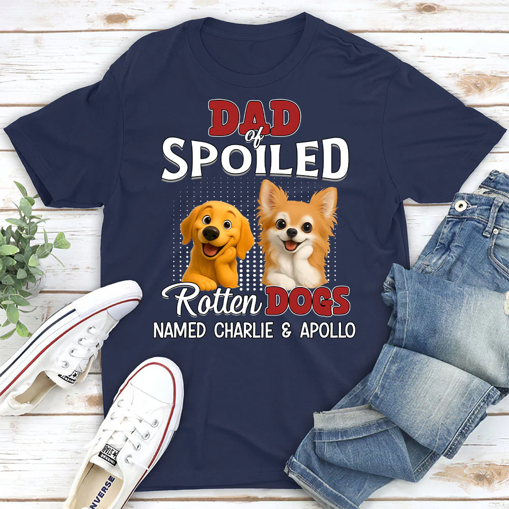 Thinking About My Spoiled Baby - Personalized Custom Unisex T-Shirt - Image 2