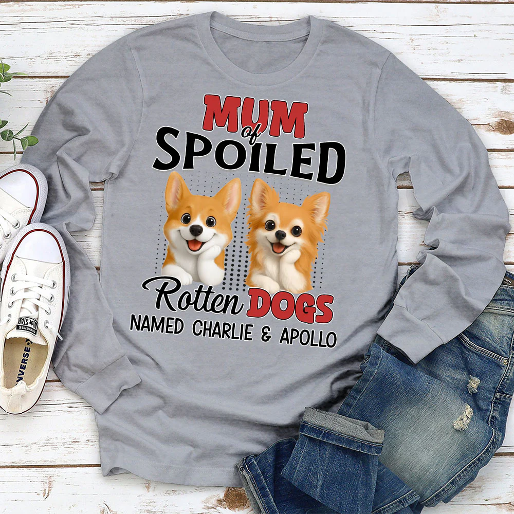 Thinking About Them Bright Ver - Personalized Custom Long Sleeve T-Shirt - Image 3