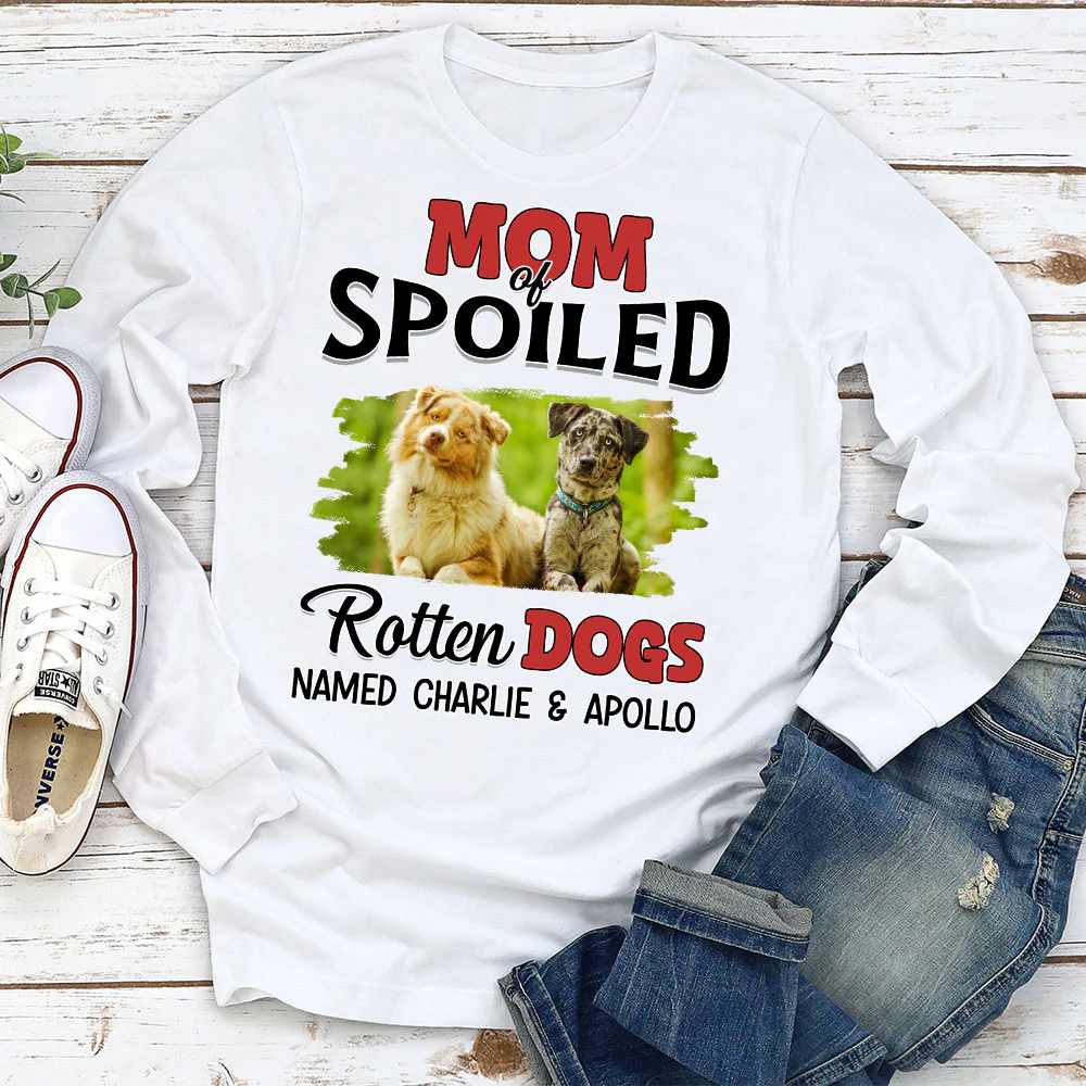 Thinking About Them Bright Ver Photo - Personalized Custom Long Sleeve T-Shirt - Image 2
