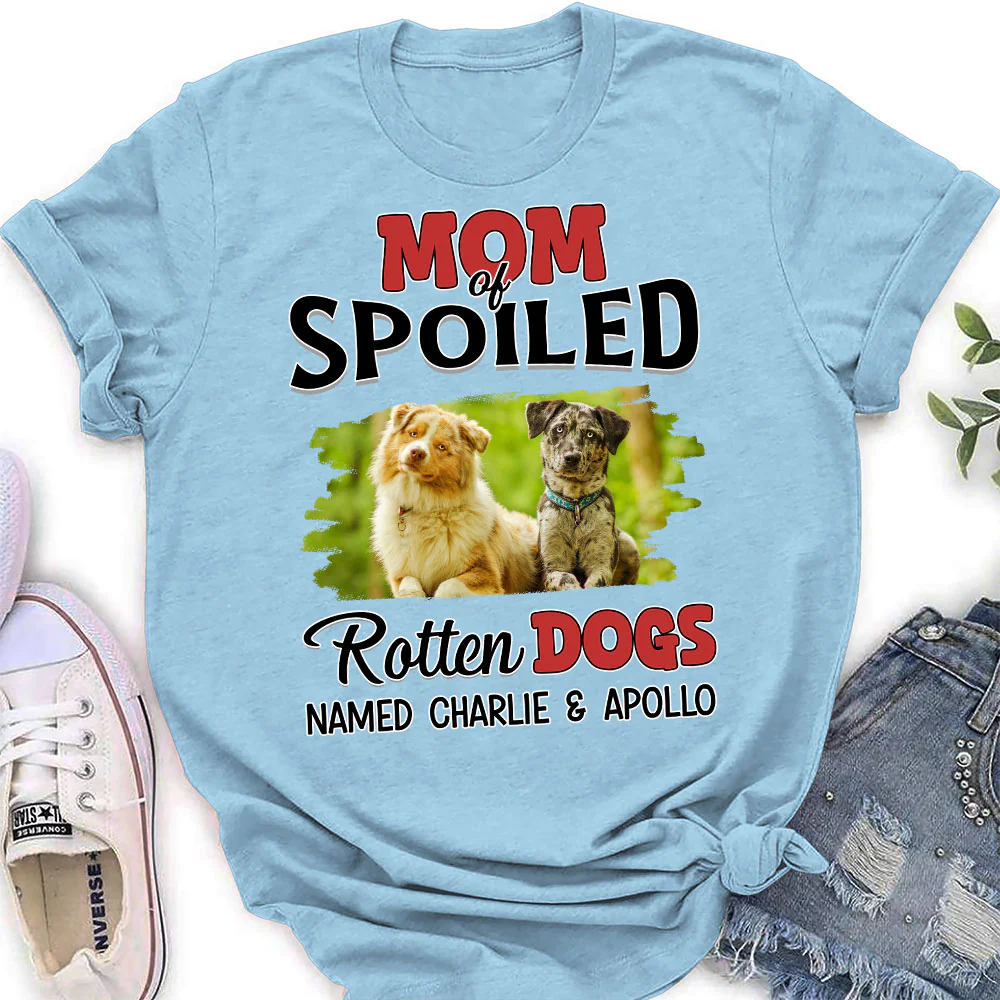 Thinking About Them Bright Ver Photo - Personalized Custom Women's T-Shirt - Image 4