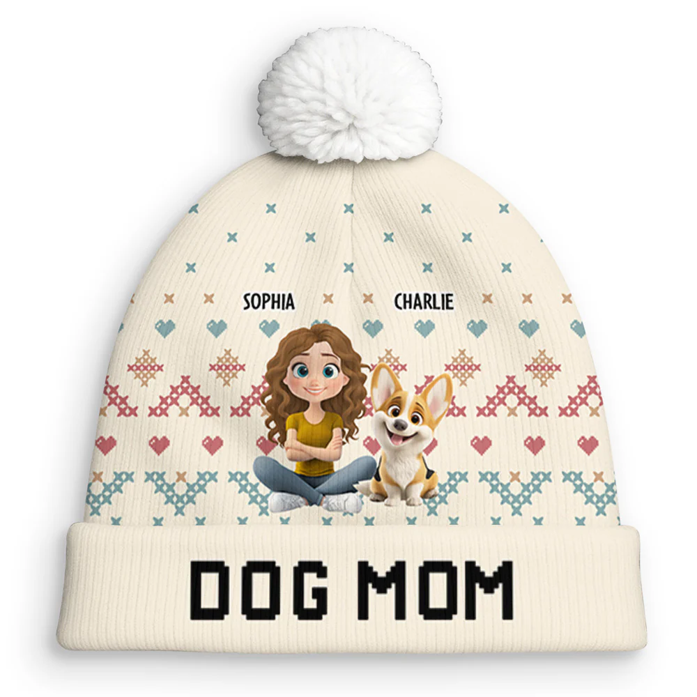 This Cozy Season - Personalized Custom Bobble Beanie Hat