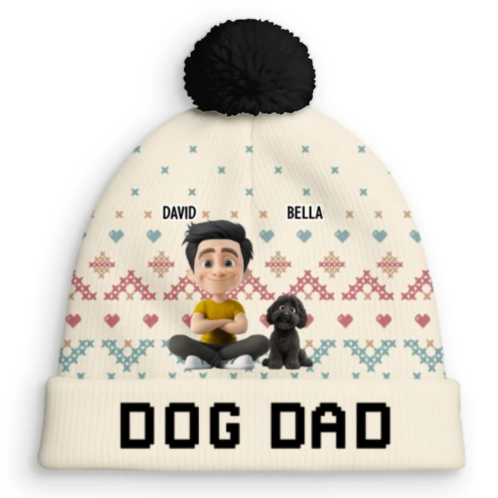 This Cozy Season - Personalized Custom Bobble Beanie Hat - Image 7