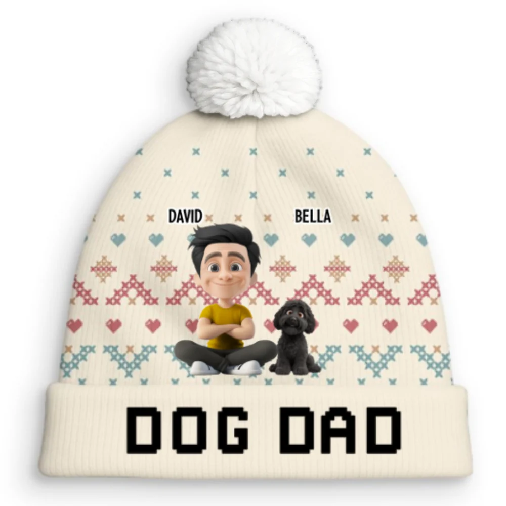 This Cozy Season - Personalized Custom Bobble Beanie Hat - Image 8
