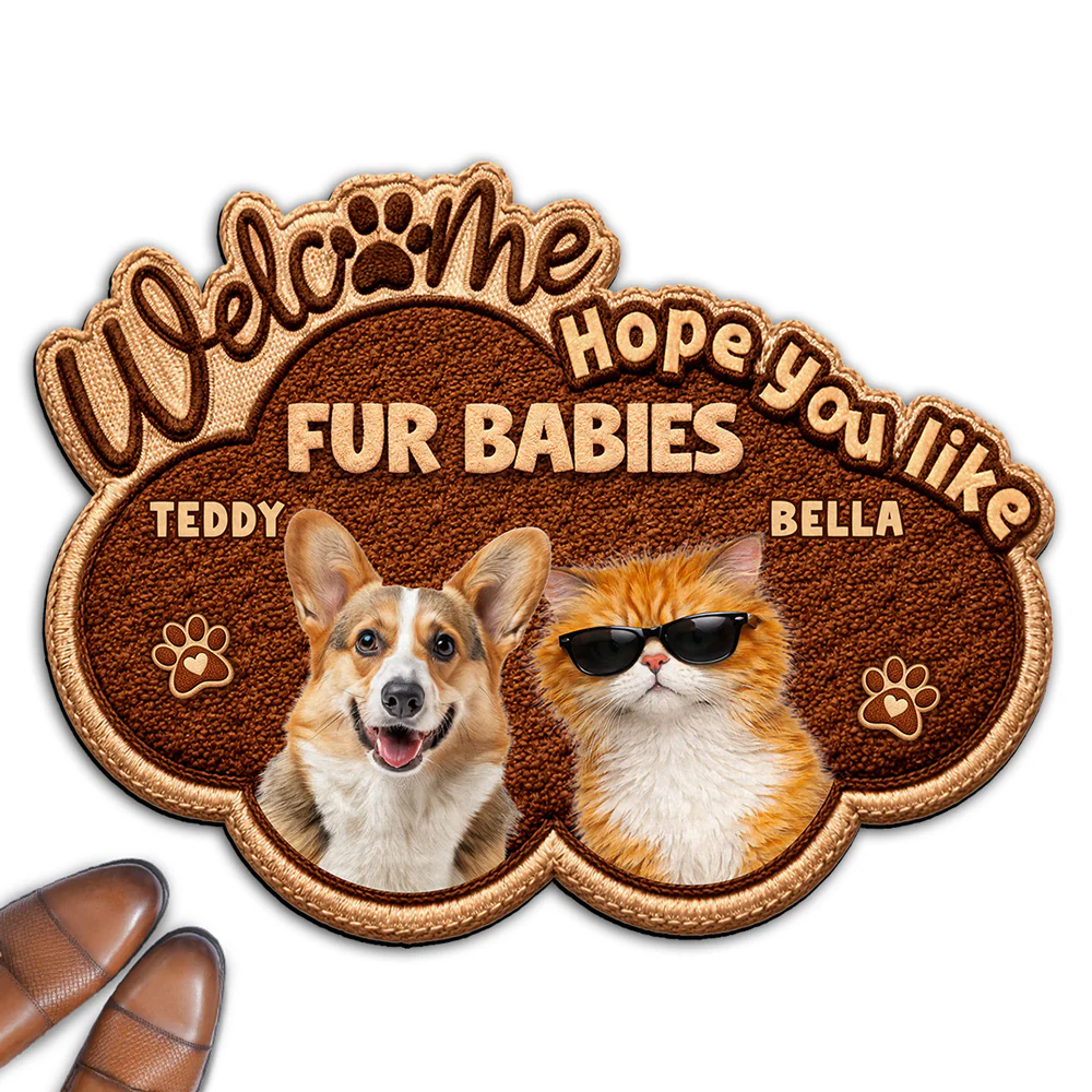 This House Is Run By Pets Photo - Personalized Custom Doormat