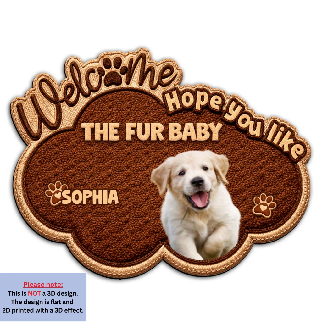 This House Is Run By Pets Photo - Personalized Custom Doormat - Image 6