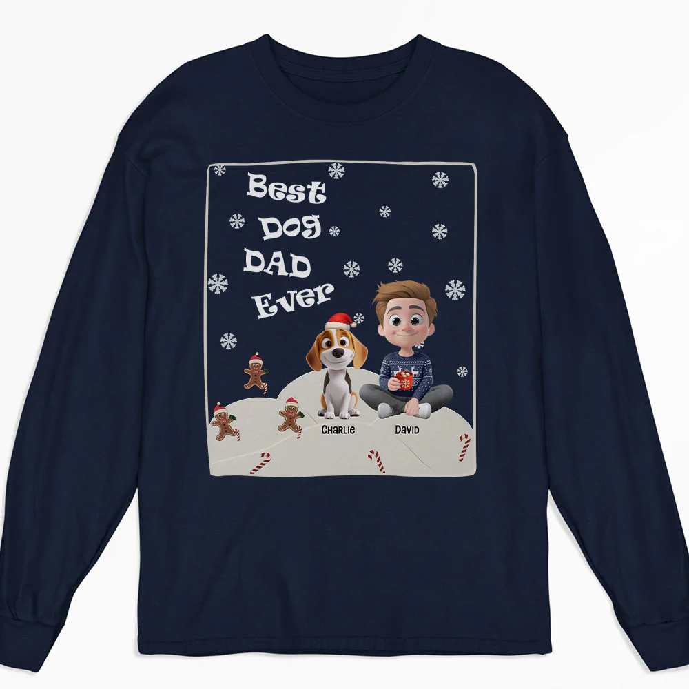 This Is How I Show My Dog - Personalized Custom Long Sleeve T-Shirt
