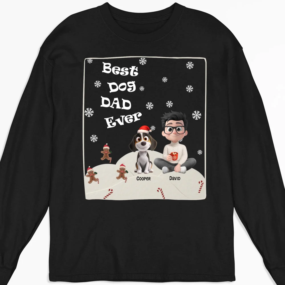 This Is How I Show My Dog - Personalized Custom Long Sleeve T-Shirt - Image 4