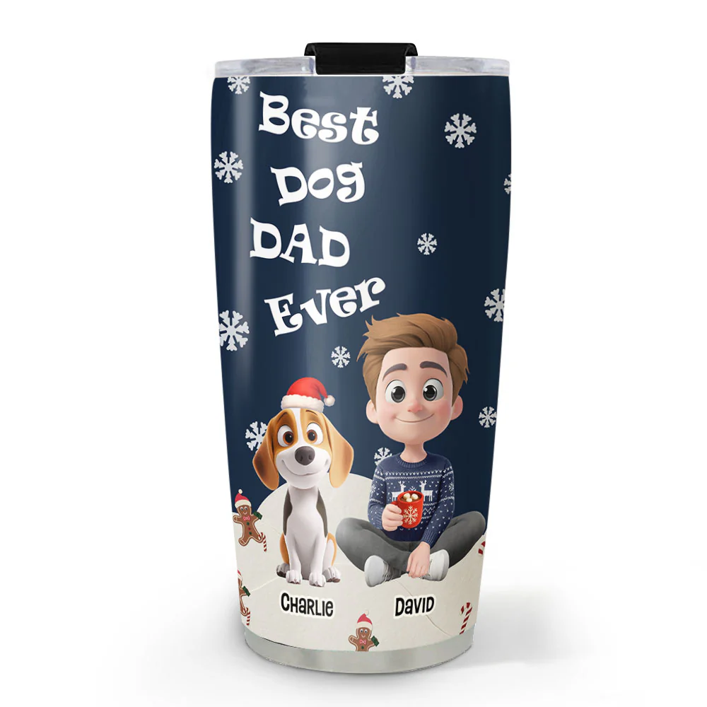 This Is How I Show My Dog - Personalized Custom Tumbler