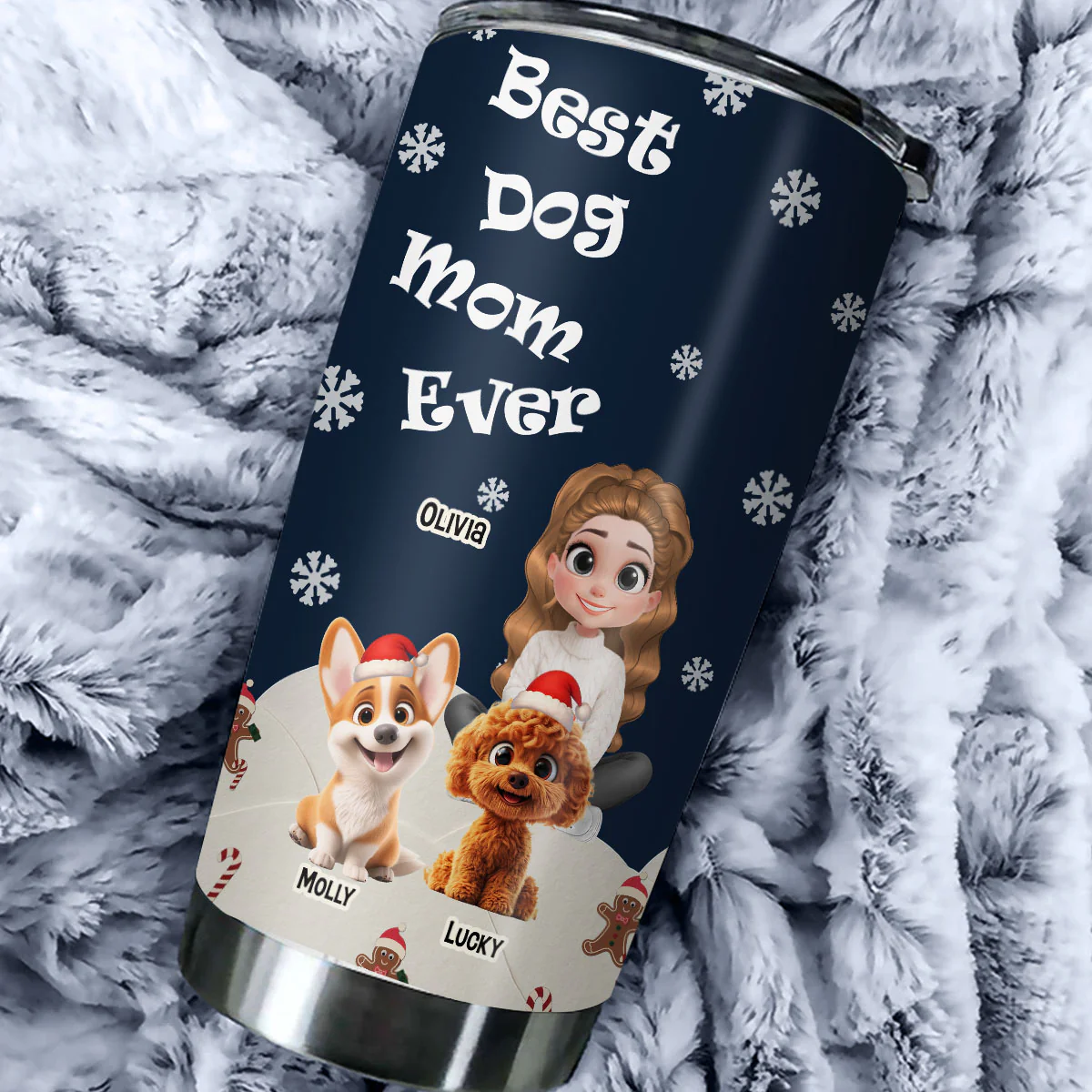 This Is How I Show My Dog - Personalized Custom Tumbler - Image 2