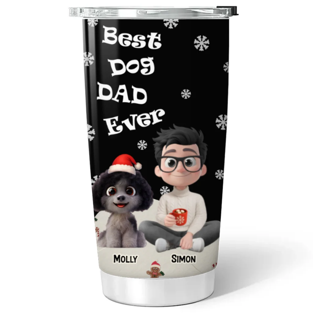This Is How I Show My Dog - Personalized Custom Tumbler - Image 6