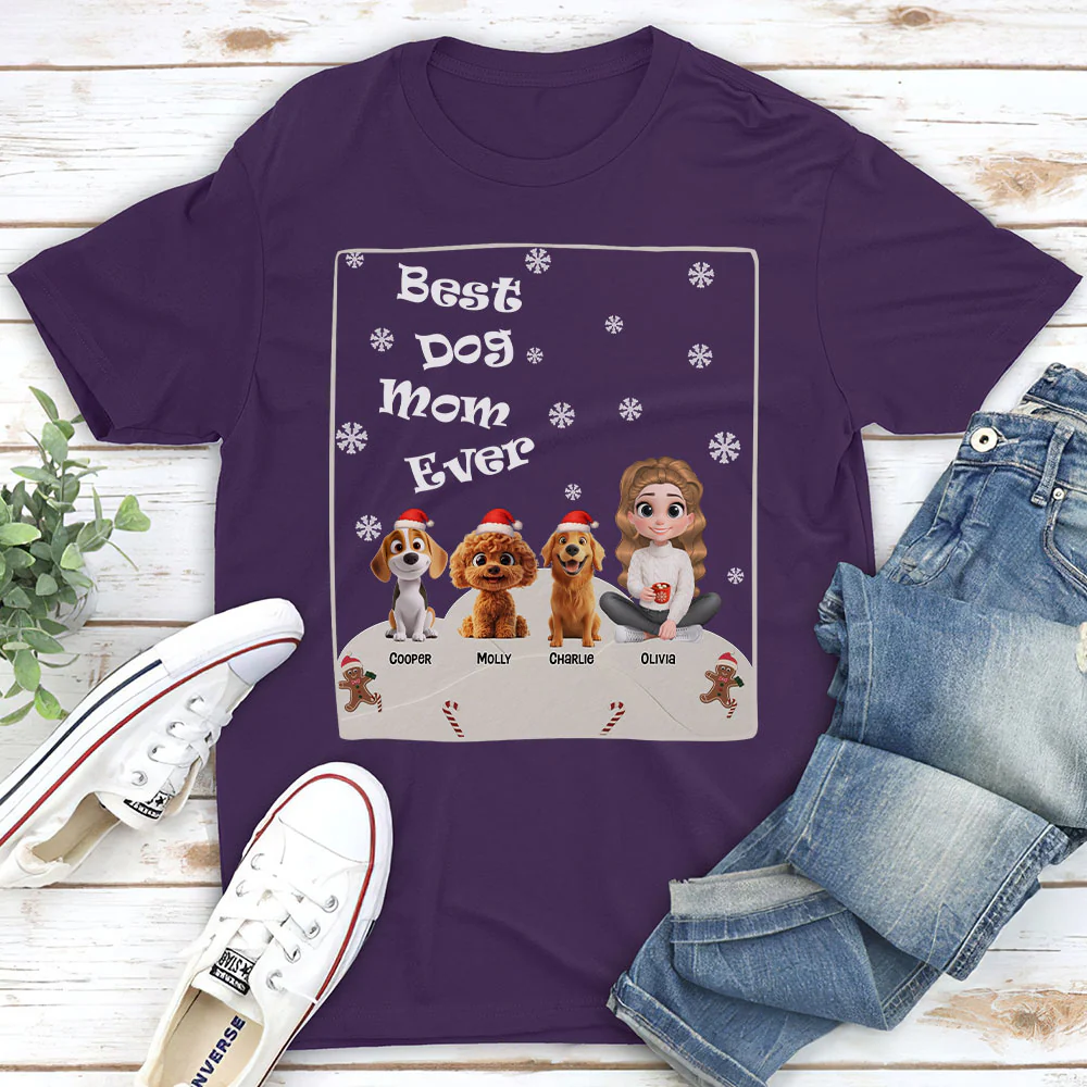 This Is How I Show My Dog - Personalized Custom Unisex T-Shirt - Image 3