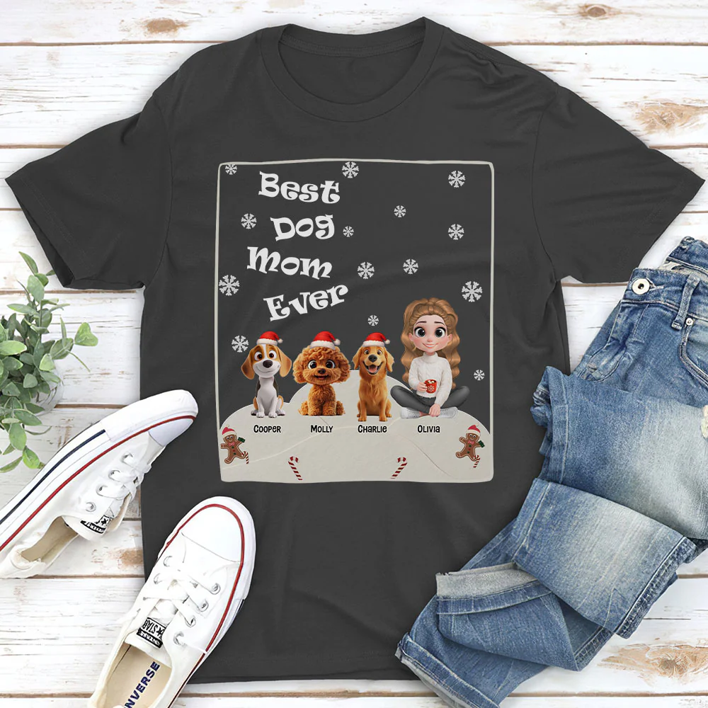 This Is How I Show My Dog - Personalized Custom Unisex T-Shirt - Image 4