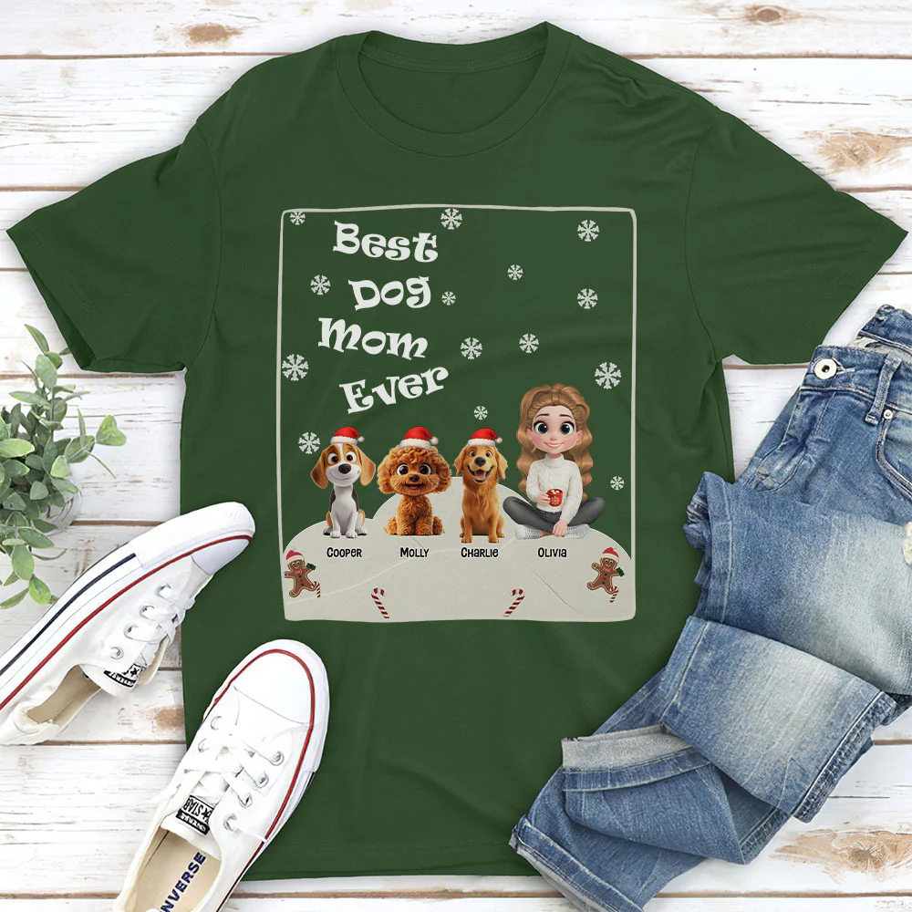 This Is How I Show My Dog - Personalized Custom Unisex T-Shirt - Image 5