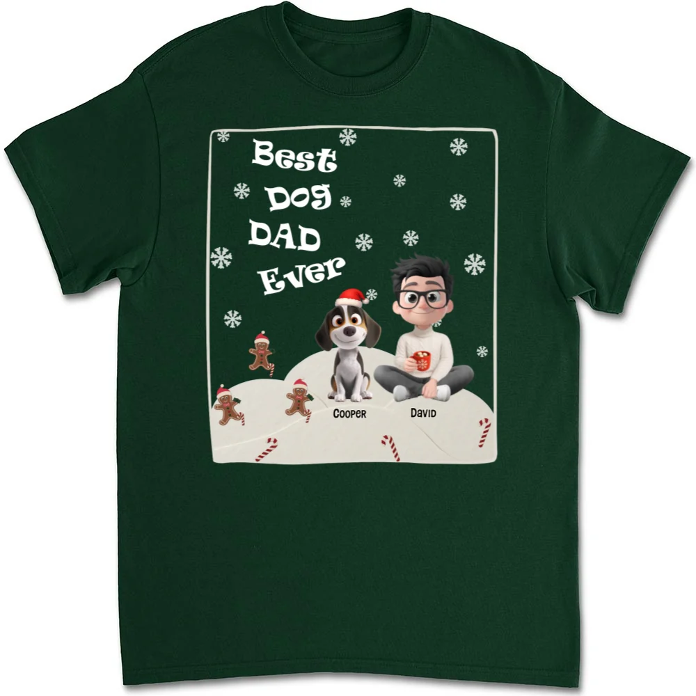 This Is How I Show My Dog - Personalized Custom Unisex T-Shirt - Image 8