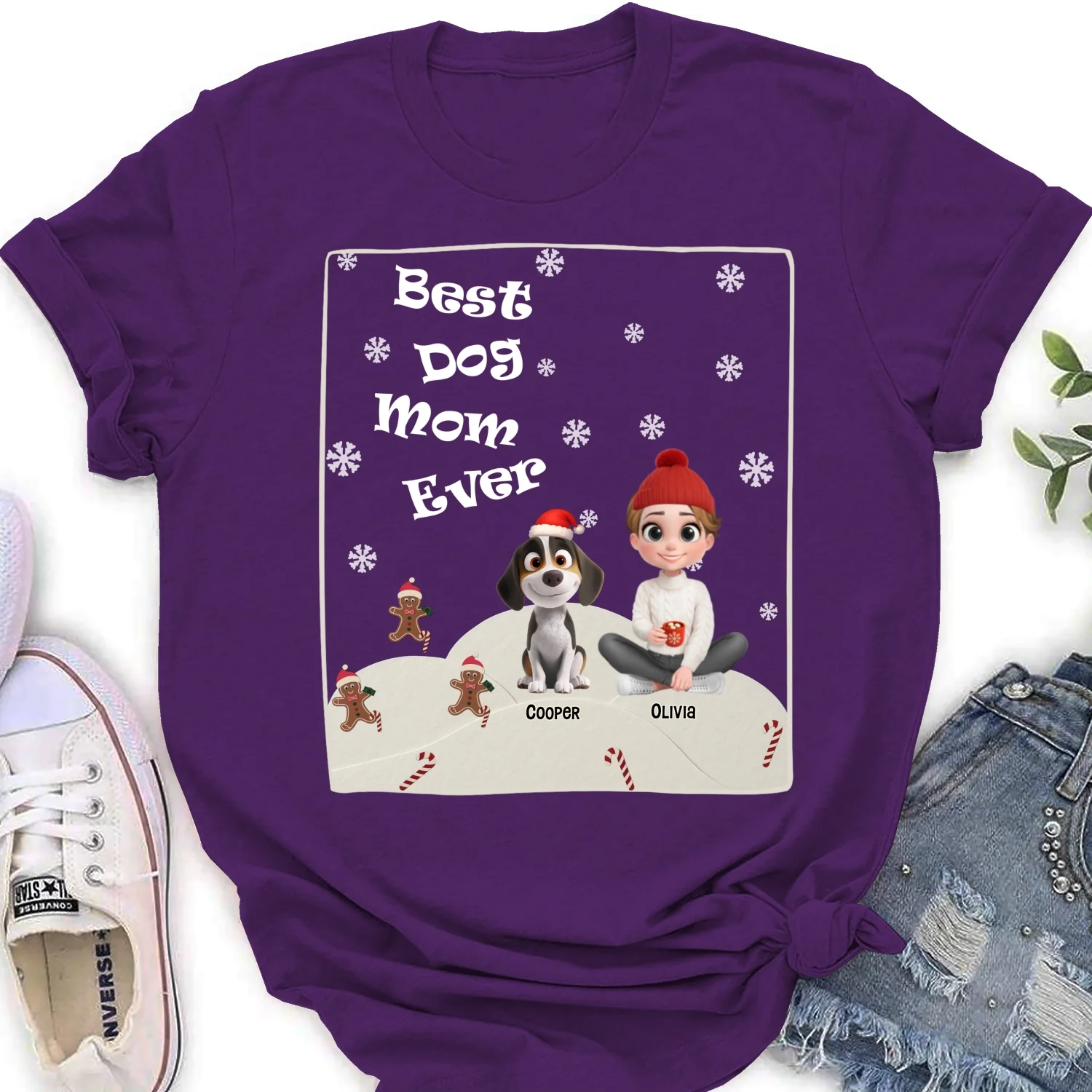 This Is How I Show My Dog - Personalized Custom Women's T-Shirt - Image 10