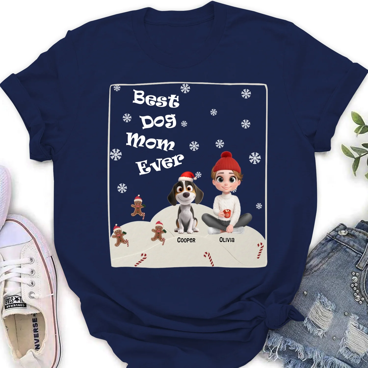 This Is How I Show My Dog - Personalized Custom Women's T-Shirt - Image 7