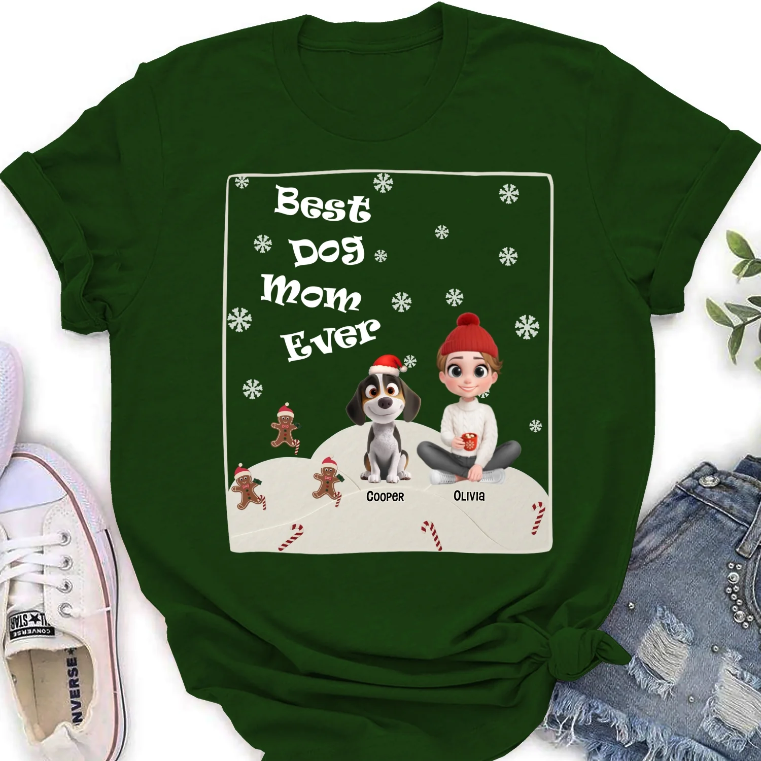 This Is How I Show My Dog - Personalized Custom Women's T-Shirt - Image 8