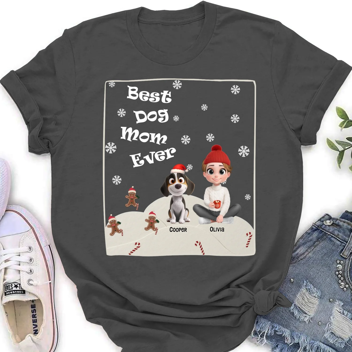 This Is How I Show My Dog - Personalized Custom Women's T-Shirt - Image 9