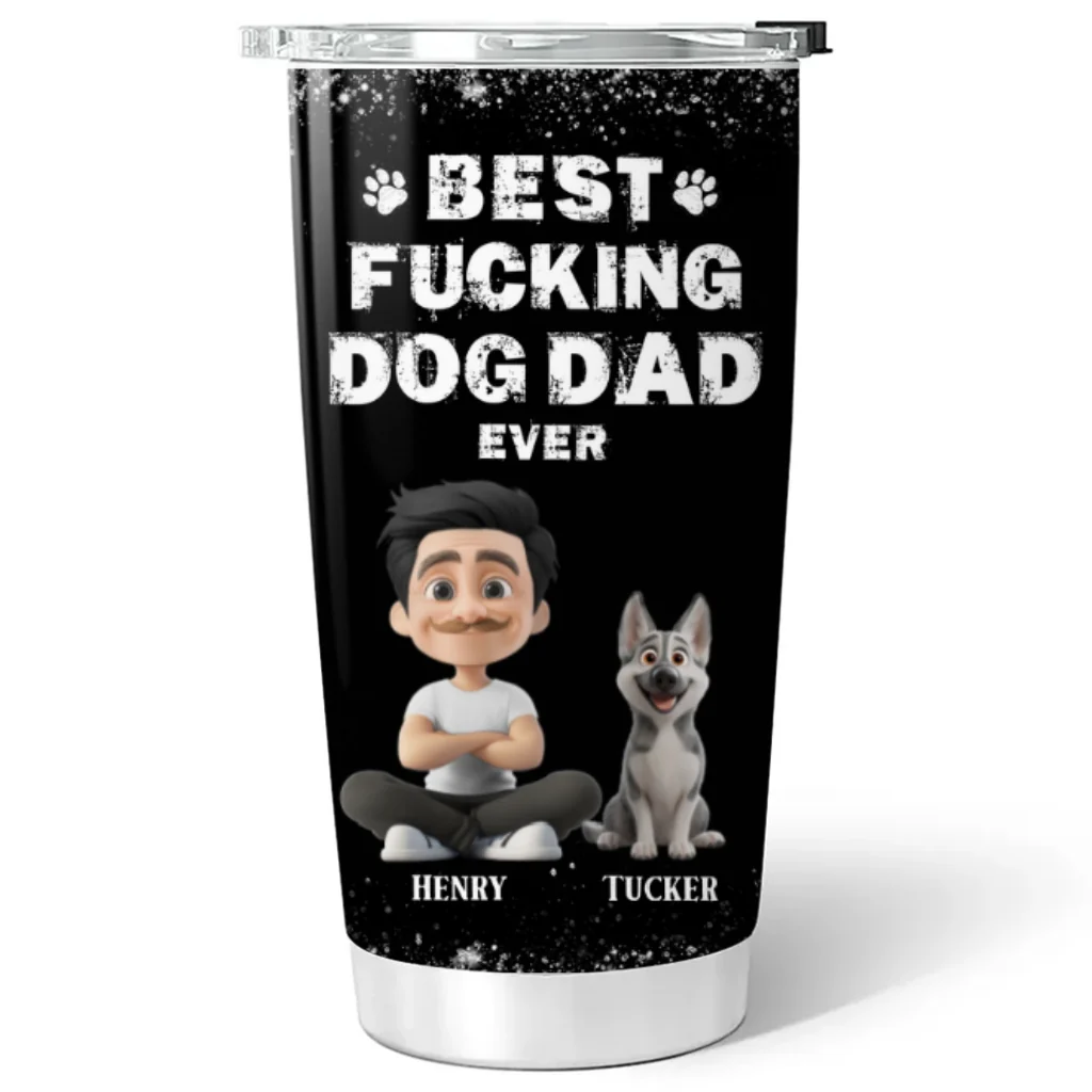 This Is The Best Dad - Personalized Custom Tumbler - Image 6