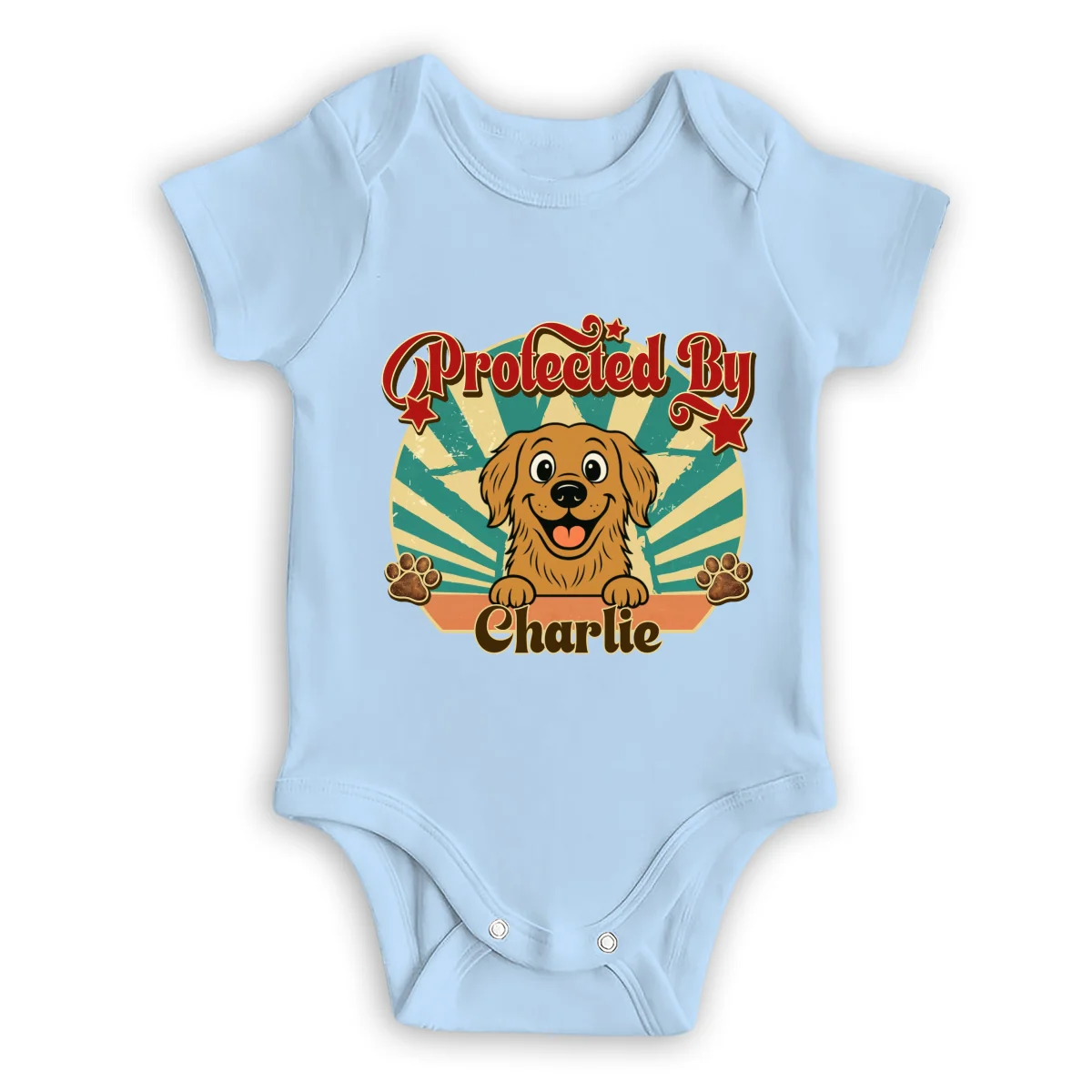 This Tiny Human Is Mine Pet Version- Personalized Custom Baby Onesie - Image 8