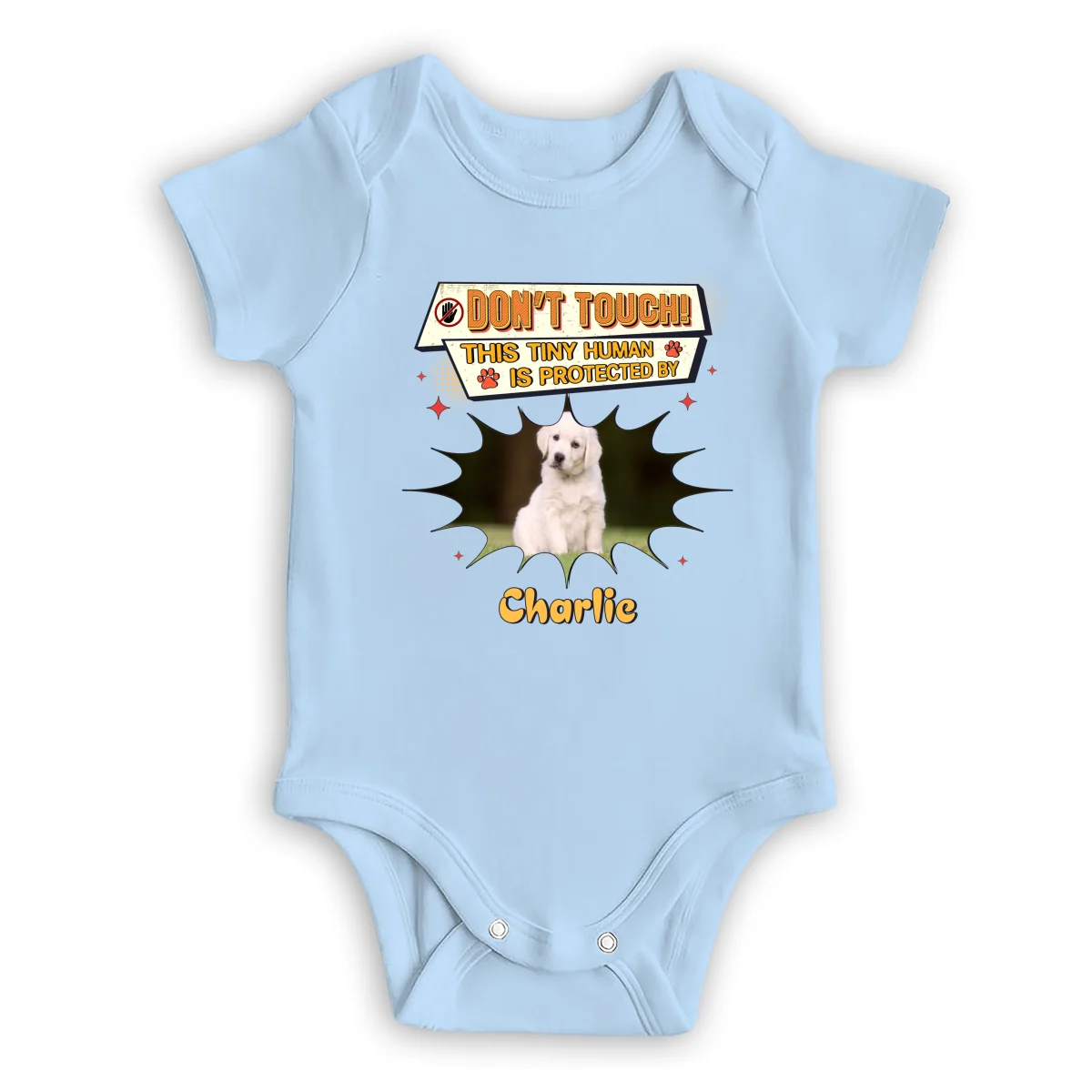 Tiny Human Photo - Personalized Custom Baby Onesie - Image 6