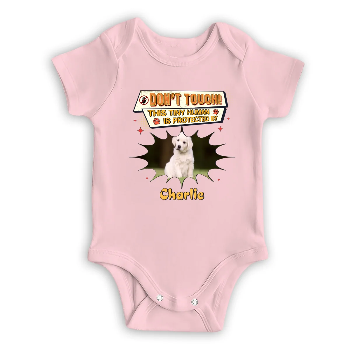 Tiny Human Photo - Personalized Custom Baby Onesie - Image 7