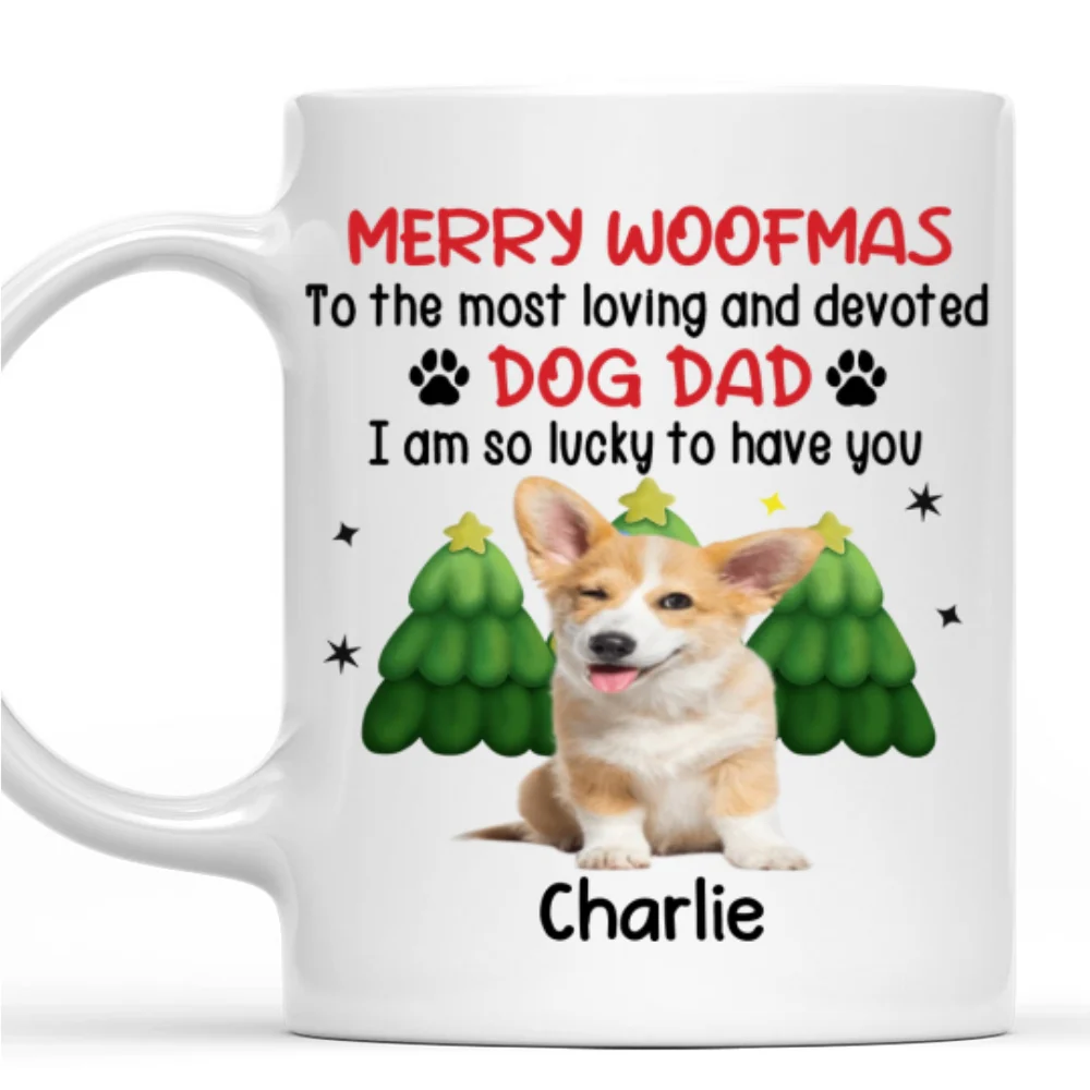 To The Most Loving And Devoted Dog Mom Photo - Personalized Custom Coffee Mug - Image 3