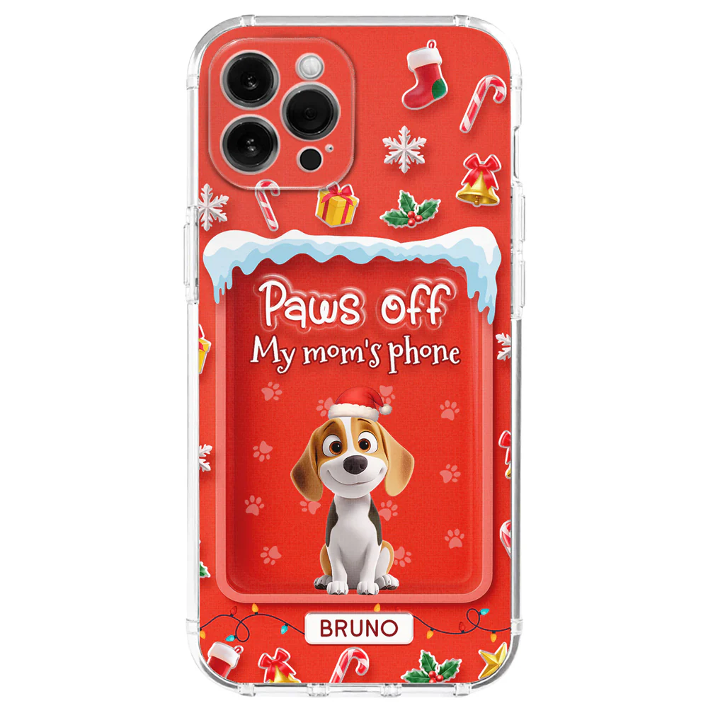 Under The Mistletoe - Personalized Custom 3D Effect Phone Case