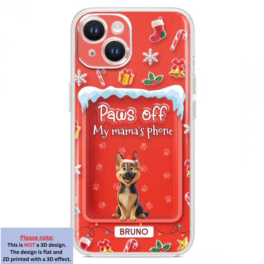 Under The Mistletoe - Personalized Custom 3D Effect Phone Case - Image 16