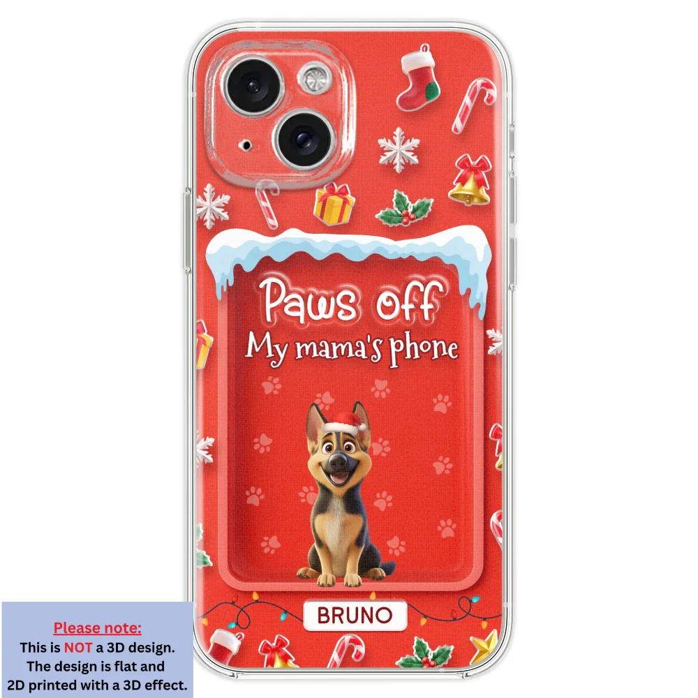 Under The Mistletoe - Personalized Custom 3D Effect Phone Case - Image 20