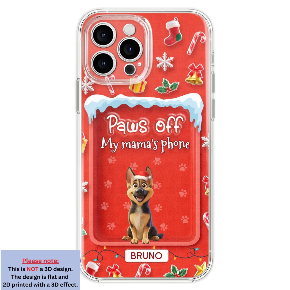 Under The Mistletoe - Personalized Custom 3D Effect Phone Case - Image 21