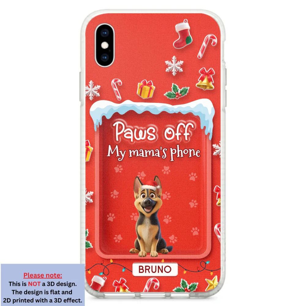 Under The Mistletoe - Personalized Custom 3D Effect Phone Case - Image 23