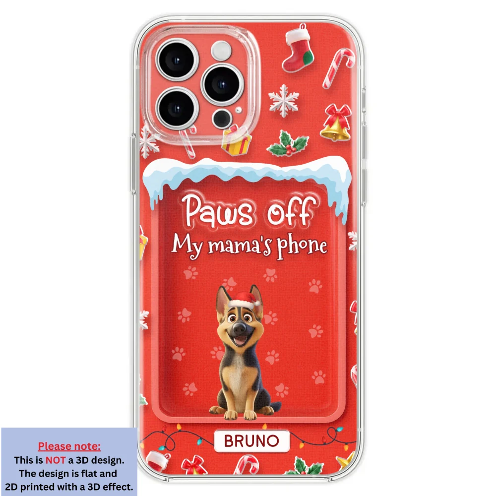 Under The Mistletoe - Personalized Custom 3D Effect Phone Case - Image 26