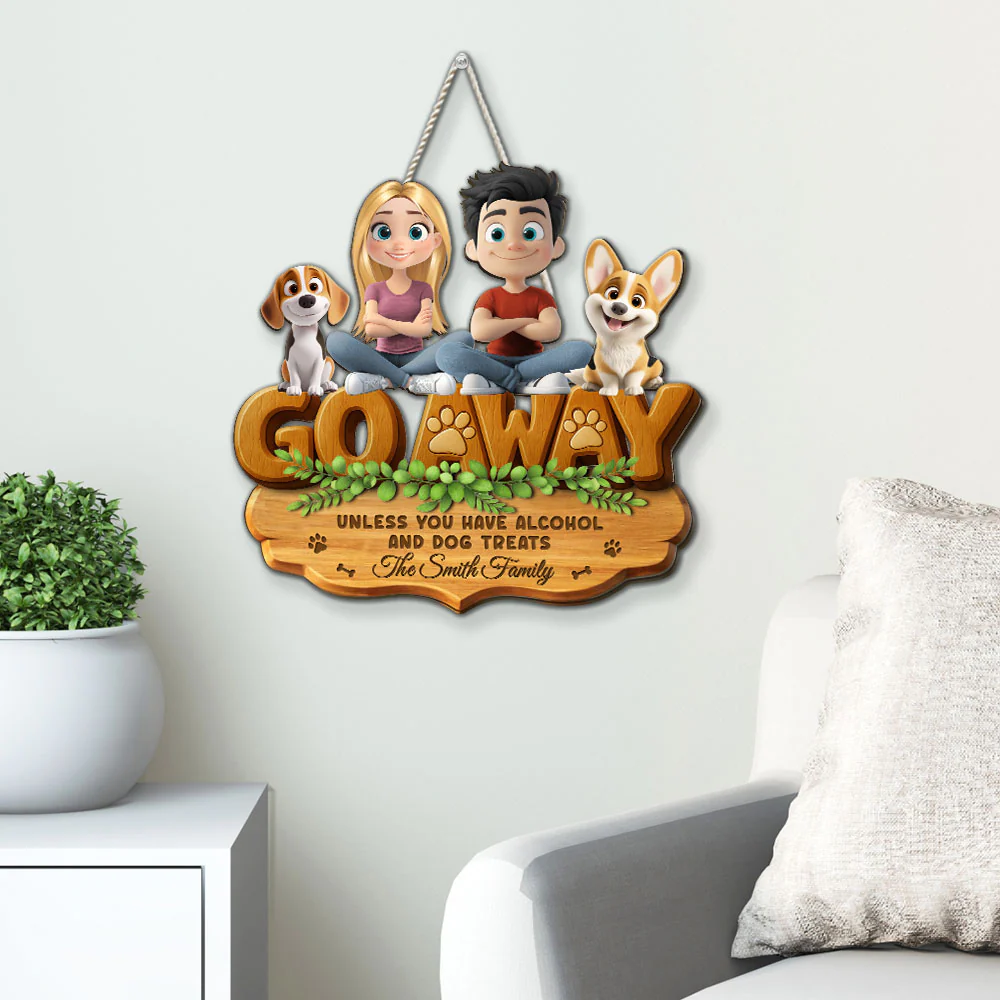 Unless - Personalized Custom 3D Effect Wood Sign - Image 3