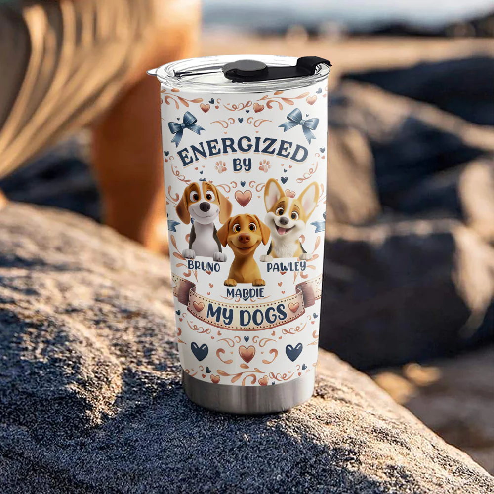 Us In Grid - Personalized Custom Tumbler - Image 3