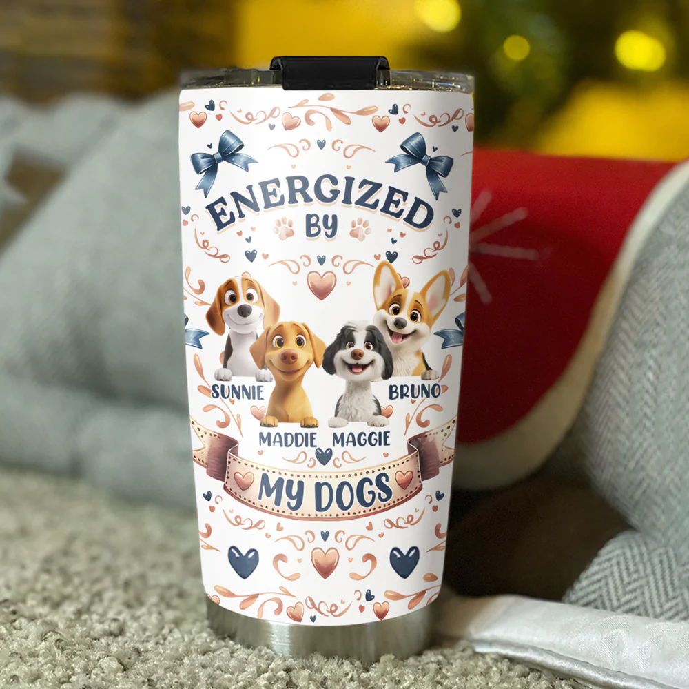 Us In Grid - Personalized Custom Tumbler - Image 4