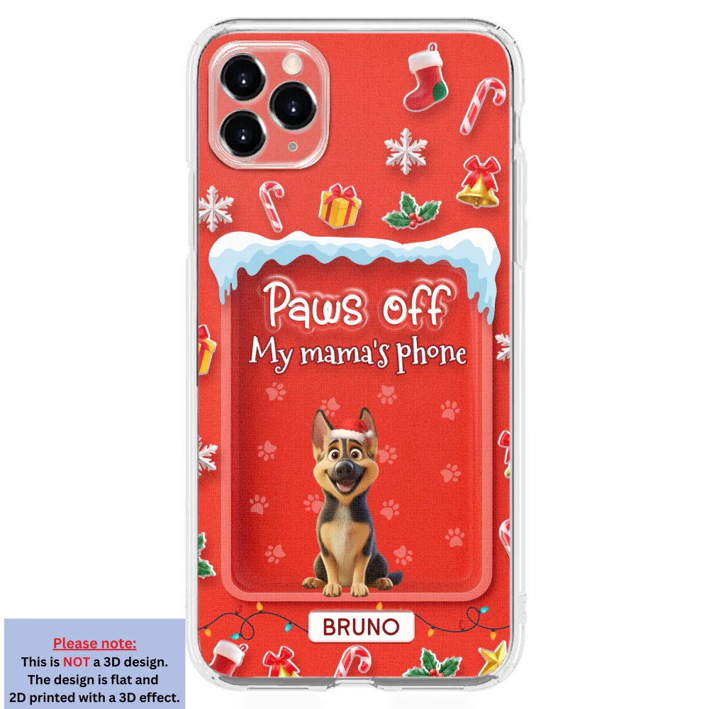 Us Under The Mistletoe - Personalized Custom 3D Effect Phone Case - Image 9