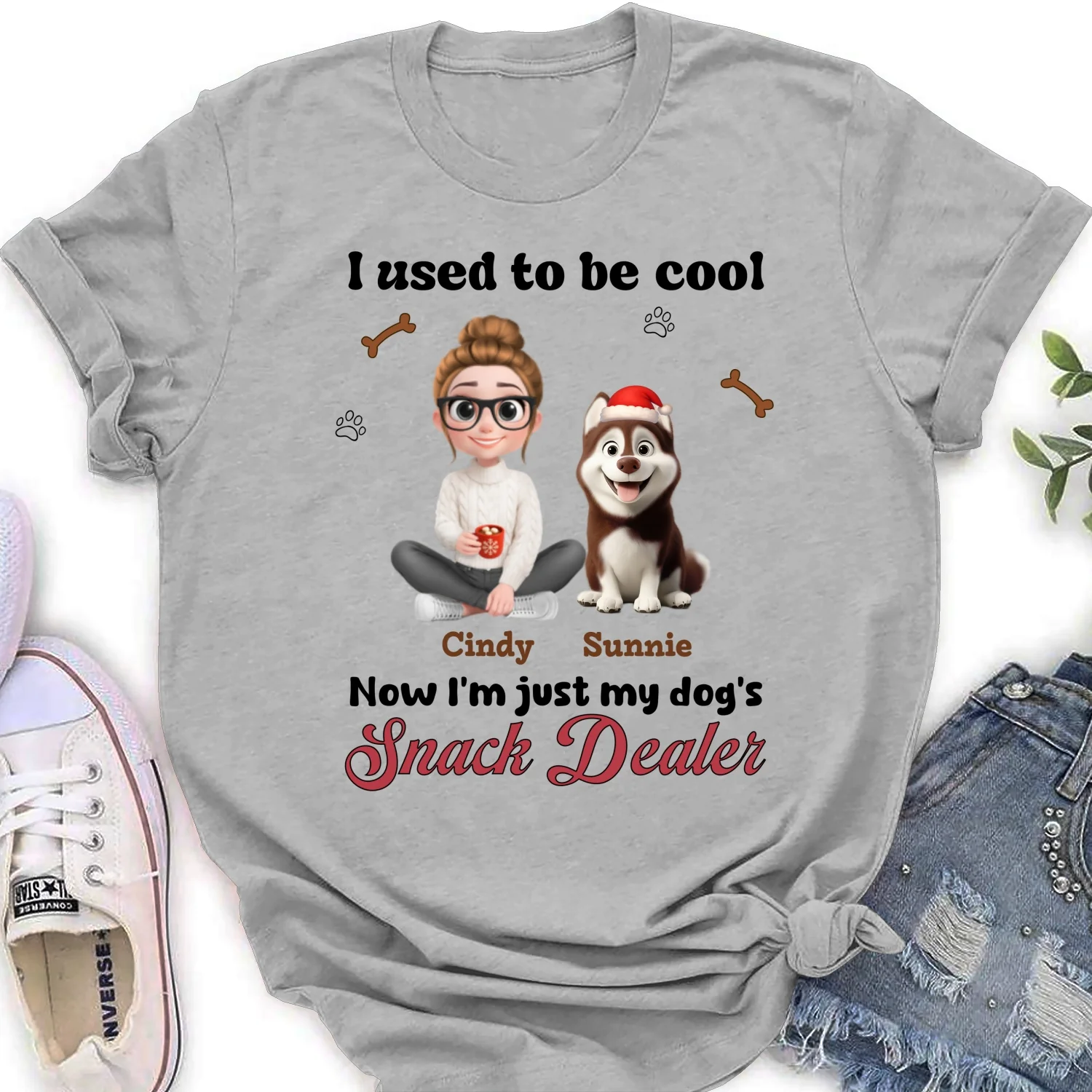 Used To Be Cool - Personalized Custom Women's T-shirt - Image 6
