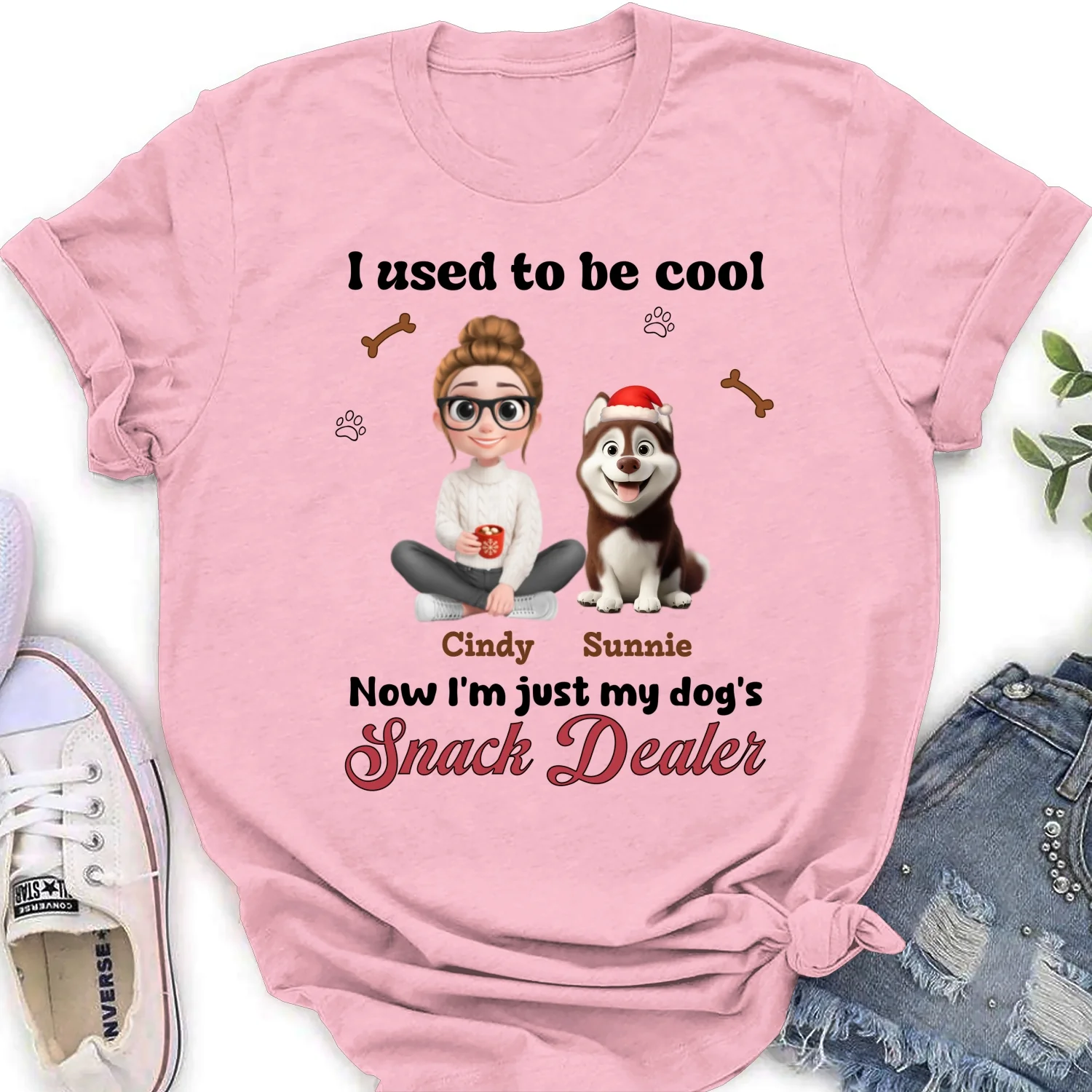Used To Be Cool - Personalized Custom Women's T-shirt - Image 7