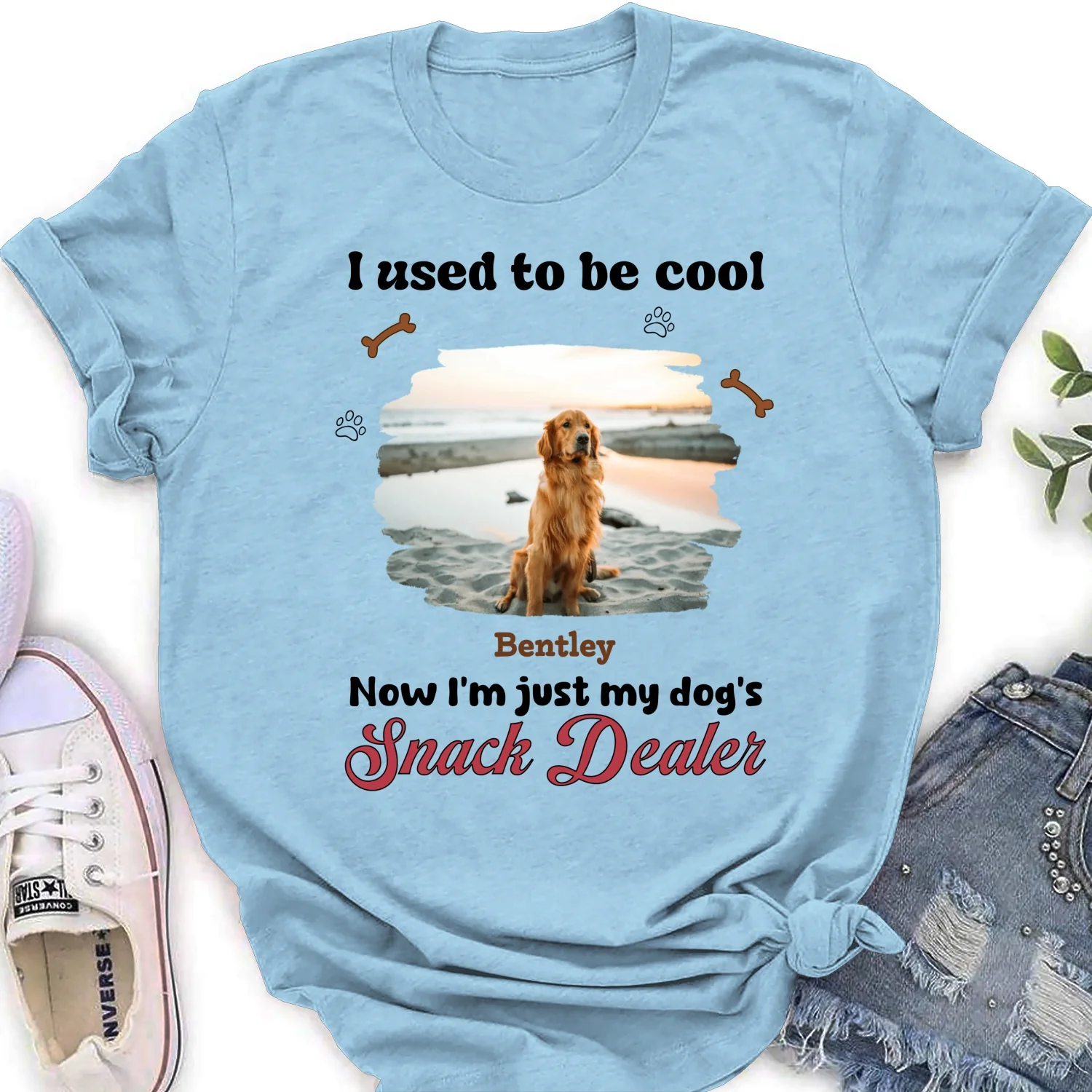 Used To Be Cool Photo - Personalized Custom Women's T-shirt - Image 8