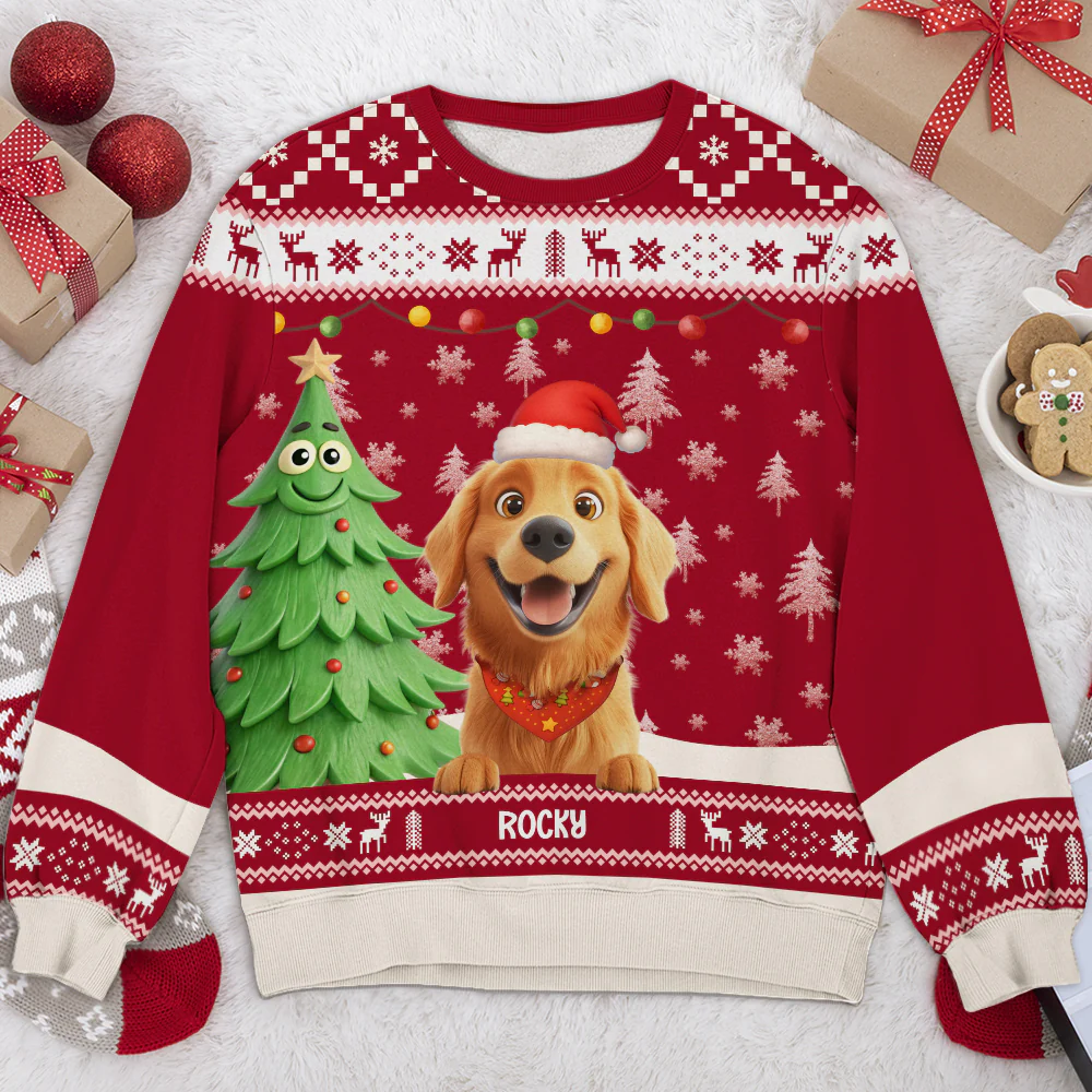 Warm And Fun - Personalized Custom All-Over-Print Sweatshirt - Image 2