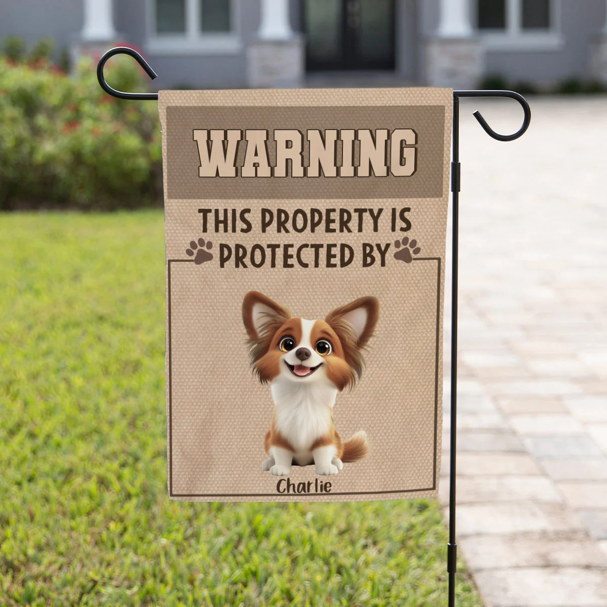 Warning You - Personalized Custom Flag - Image 3