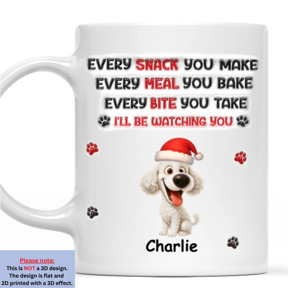 Watching You Forever - Personalized Custom 3D Inflated Mug - Image 7
