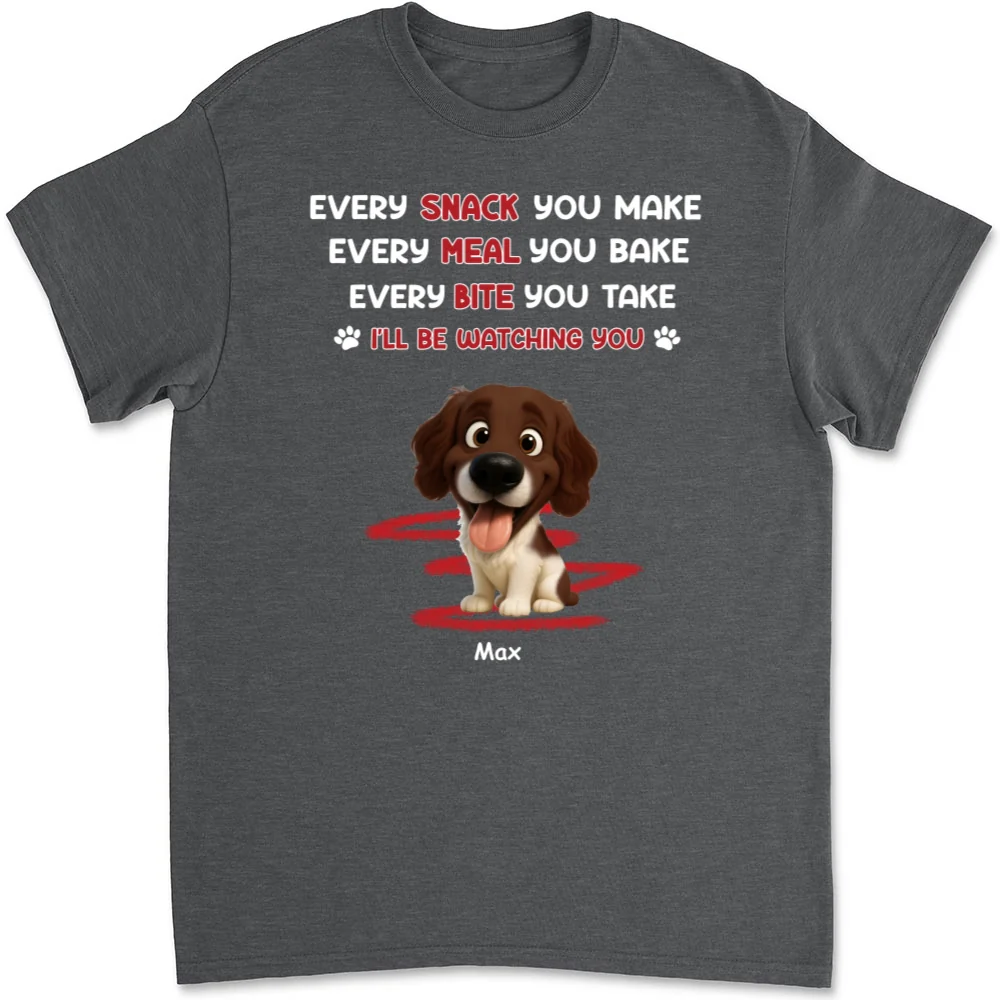Watching You Forever - Personalized Custom Unisex T-shirt - Image 10