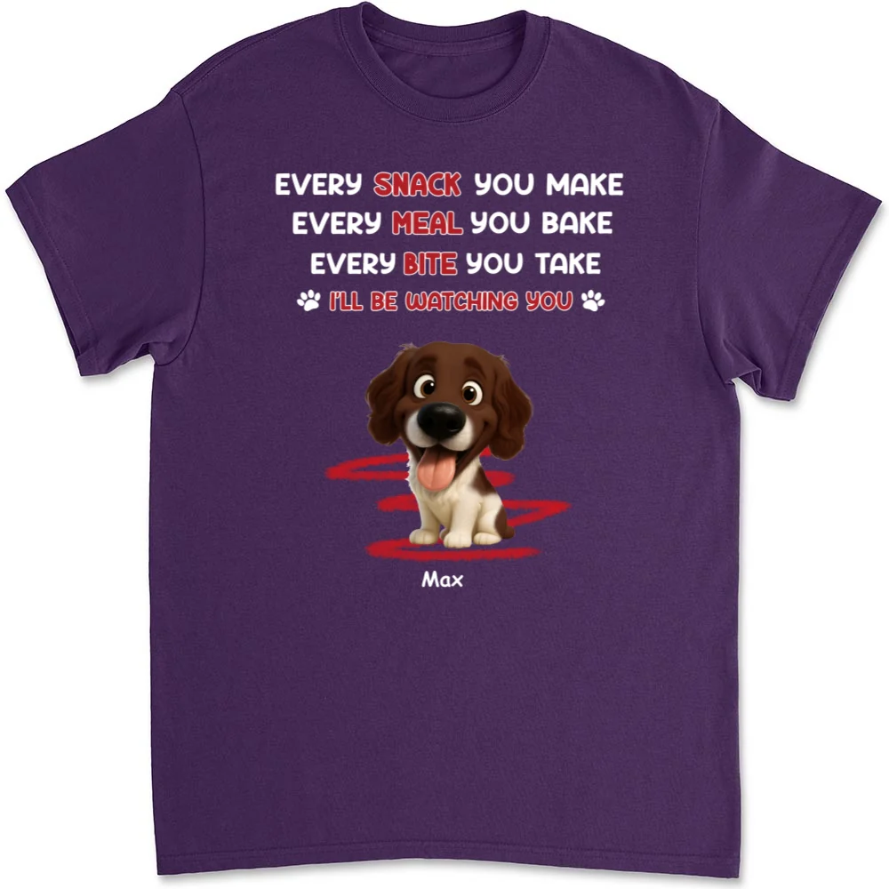 Watching You Forever - Personalized Custom Unisex T-shirt - Image 9