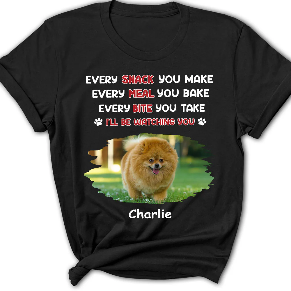 Watching You Forever Photo - Personalized Custom Women's T-shirt
