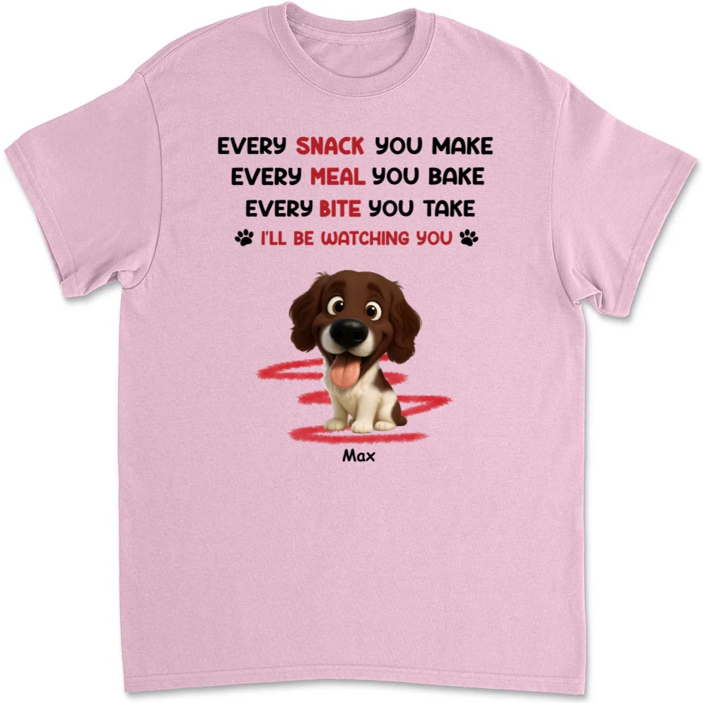 Watching You Forever Version 2 - Personalized Custom Unisex T-Shirt - Image 8